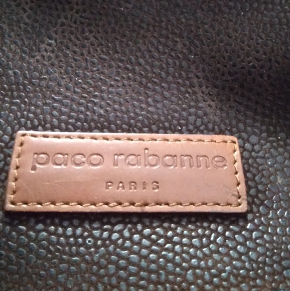 Vintage Paco Rabanne Brown pebbled suede crossbody - Picture 5 of 10